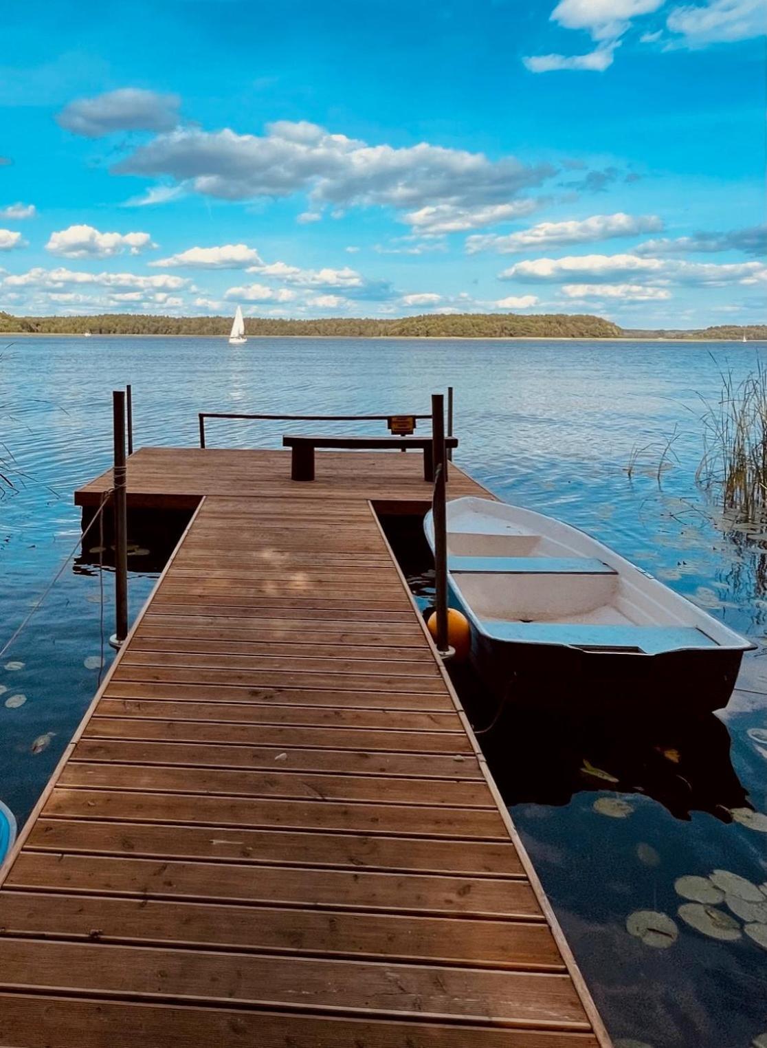 Dom Nad Jeziorem Mazury Pomost Segment 1 Kozin 외부 사진